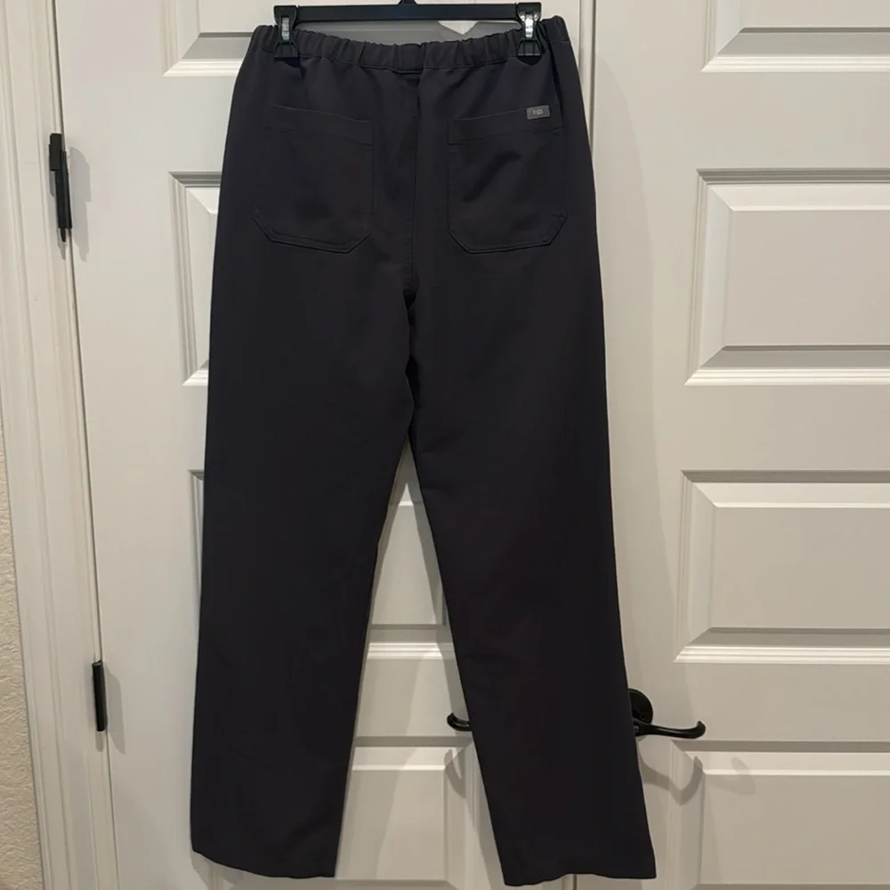 Figs Dark Grey Scrub Pants Size Small